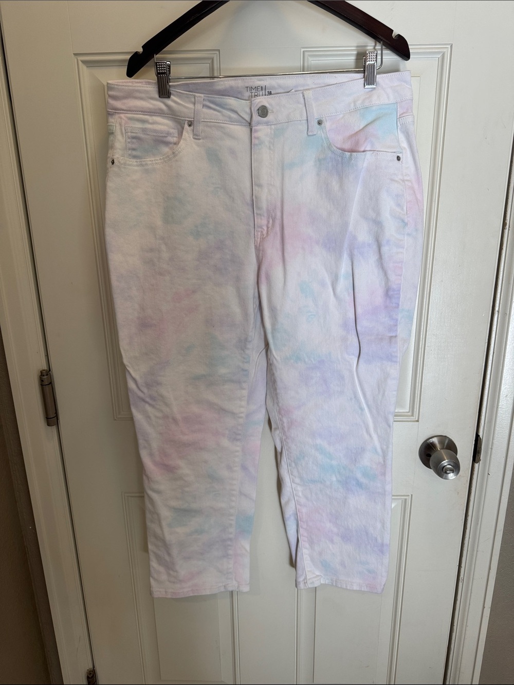 Pastel Tie-Dye Capris